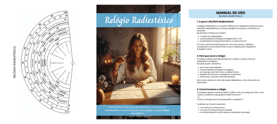 Relógio Radiestésico + Manual