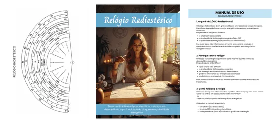 Relógio Radiestésico + Manual