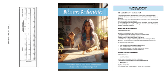 Biômetro Radiestésico + Manual
