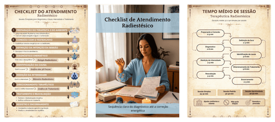 Checklist Visual do Atendimento Radiestésico