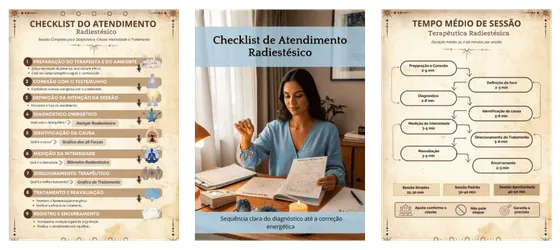 Checklist Visual do Atendimento Radiestésico