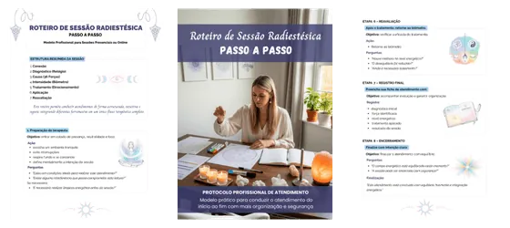 Roteiro Geral de Sessão Radiestésica