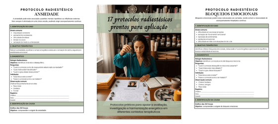 17 protocolos radiestésicos prontos para aplicação