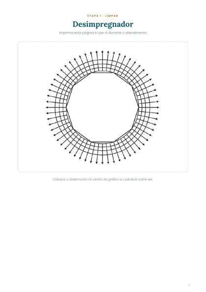 Página de gráfico pronta para imprimir